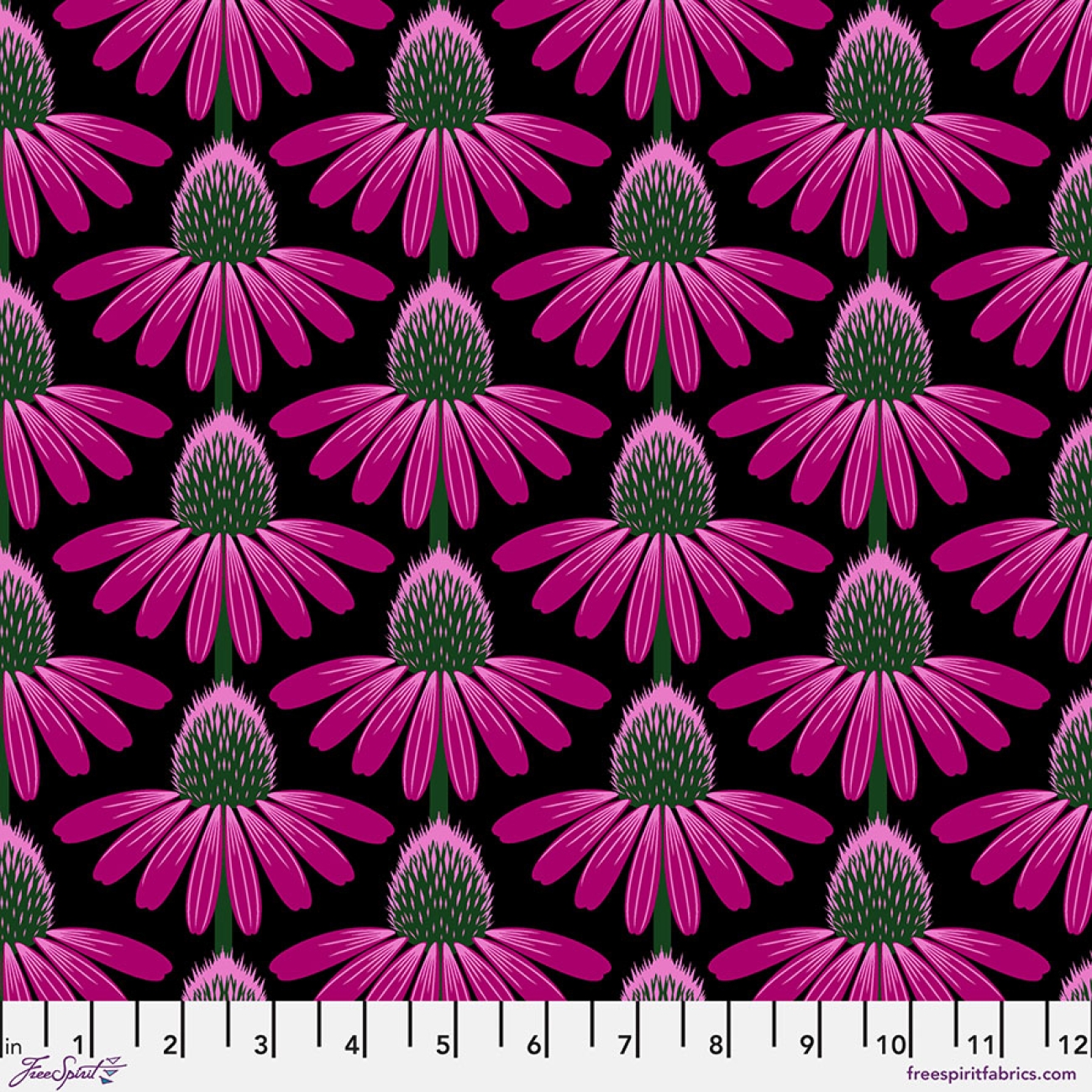 Baumwolle Patchwork - Cotton Lawn - Anna Maria Horner - ECHINACEA / RUBY